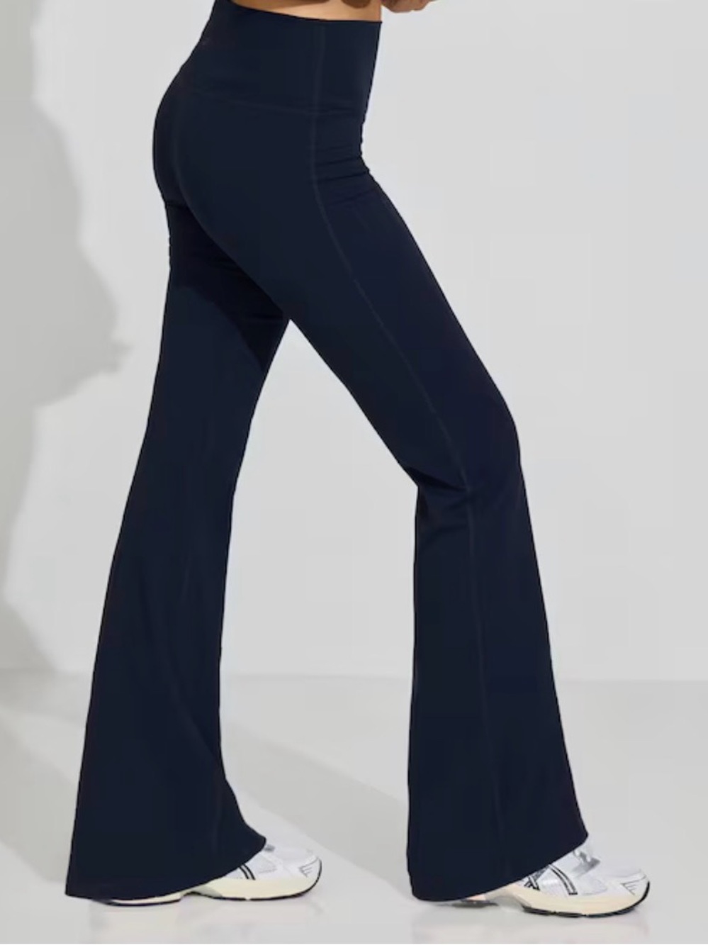 Garage Navy Active Flare Leggings